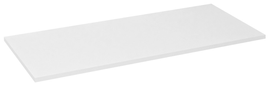 Deska DTDL 980x18x440mm, bílá lesk DT098-3030