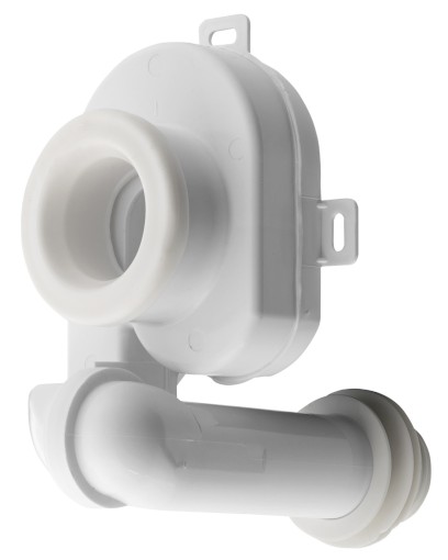 Sifon pro urinál, skrytý odpad s kloubem, DN50, plast 191.701.0