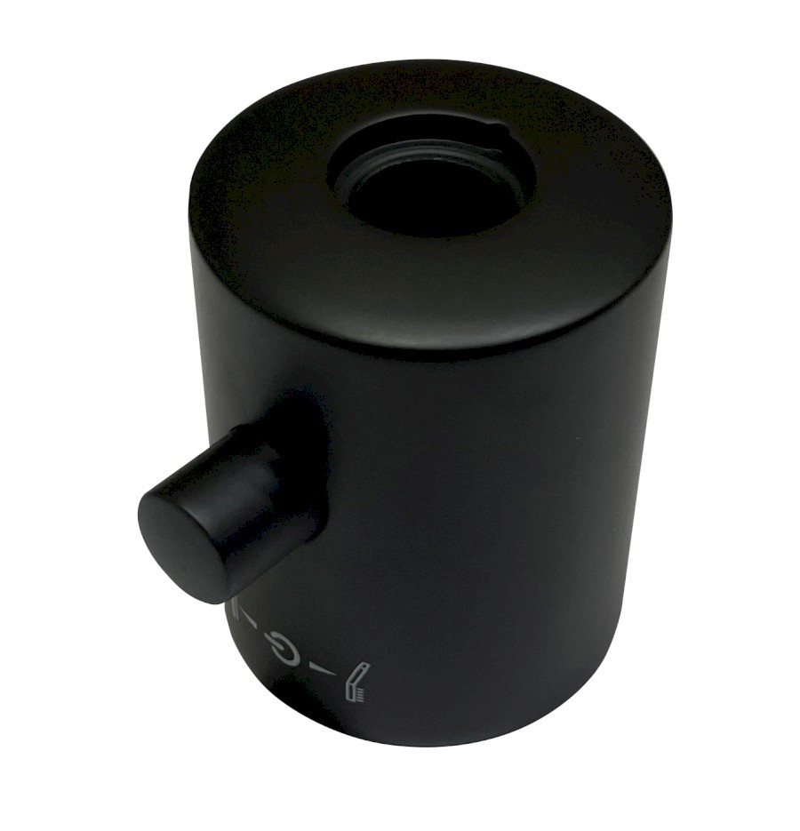 Ovladač přepínače, černá mat NDKU139B-2