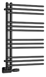 PS474B (52301) POSEIDON otopné těleso 450x740mm, černá mat PS474B