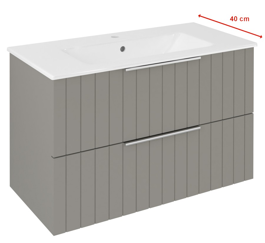 CIRASA STRIP umyvadlová skříňka 78x54x39cm, agila CR792-4343S