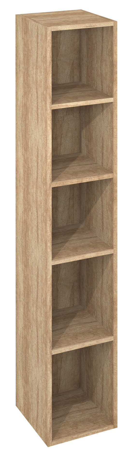 ESC160-2222 (50616) ESPACE otevřená policová skříňka 30x172x32cm, dub alabama ESC160-2222