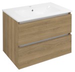 EZ701-2525 (60282) EZARA umyvadlová skříňka 69,8x52x46cm, dub cuneo EZ701-2525