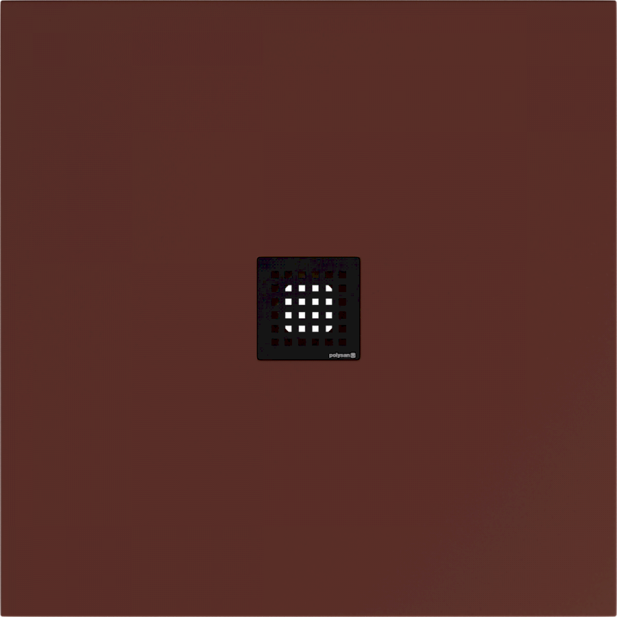 71546.71 (57475) FLEXIA vanička z litého mramoru s možností úpravy rozměru, 90x90cm, hnědá mat 71546.71