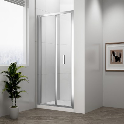 EASY sprchové dveře skládací 900mm, čiré sklo EL1990