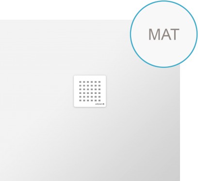 FLEXIA vanička z litého mramoru s možností úpravy rozměru, 100x90cm, bílá mat 72925MAT