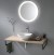 VEGA deska pod umyvadlo 125x45cm, dub platin VG730