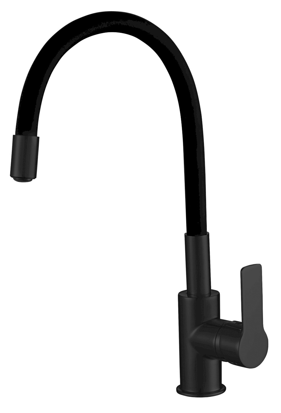 1106-70B (50595) LORE stojánková dřezová baterie, flexibilní ramínko, černá mat 1106-70B