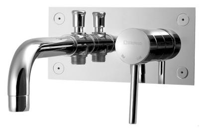 RHAPSODY podomítková vanová baterie, délka hubice 232 mm, chrom 5578