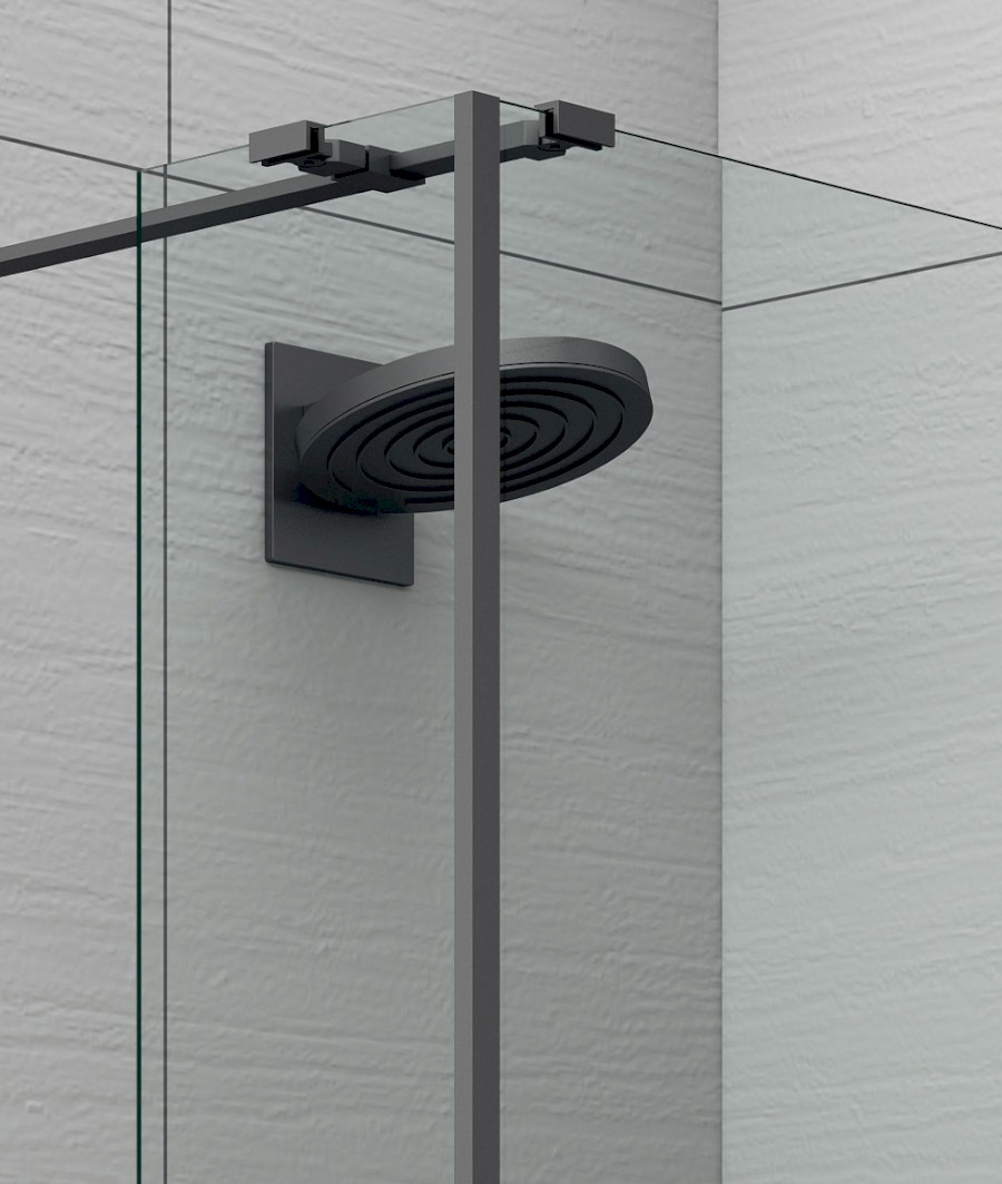 ESCA BLACK MATT rohový profil ES7925