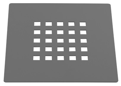 MITIA kryt sifonu, šedá KSMS