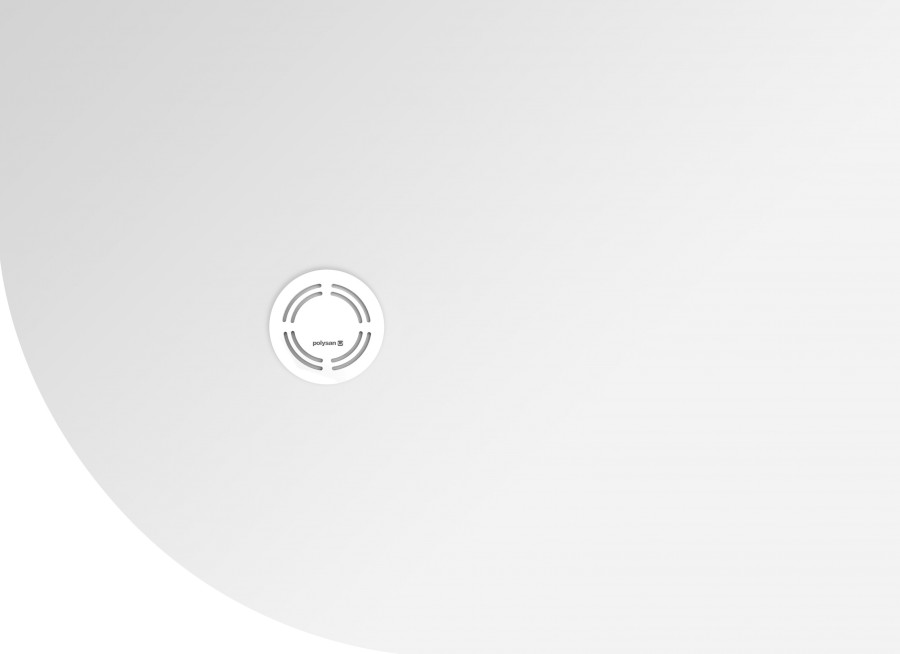 FLEXIA vanička z litého mramoru čtvrtkruh, s možností úpravy rozměru, 110x80cm, R550, pravá 91271