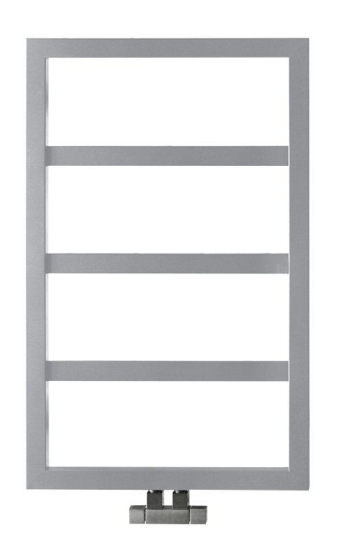 DENALI otopné těleso 550x904 mm, stříbrná strukturální DN609SS