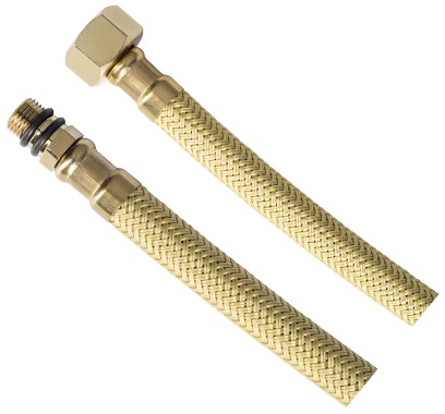 Flexibilní nerezová hadice M10x3/8