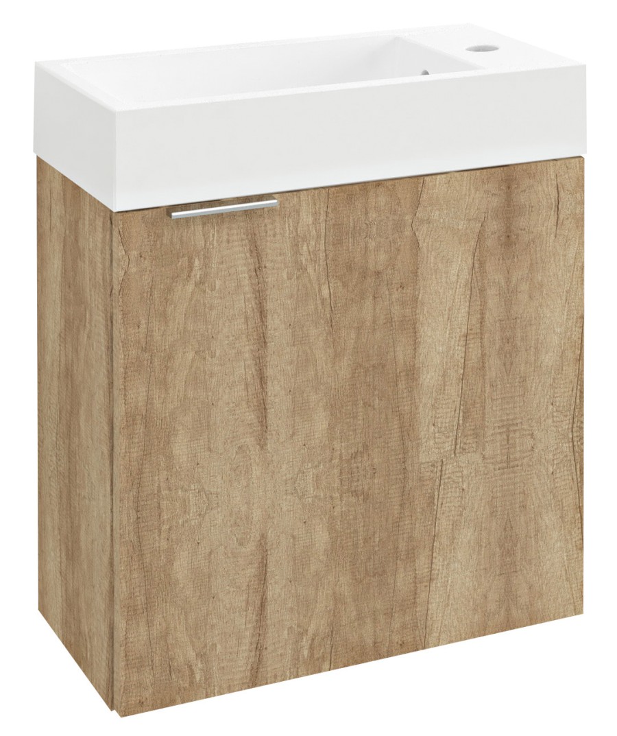 LT410-2222 (50629) LATUS IV umyvadlová skříňka 49,5x50x25cm, dub alabama LT410-2222