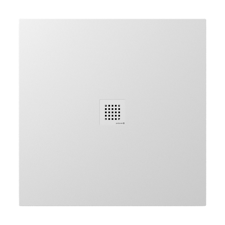 84300.11 (54970) TRENECA vanička z litého mramoru s možností úpravy rozměru, 90x90cm, bílá mat 84300.11