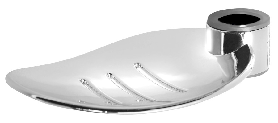 Mýdlenka na sprchovou tyč 25mm, ABS/chrom 11447