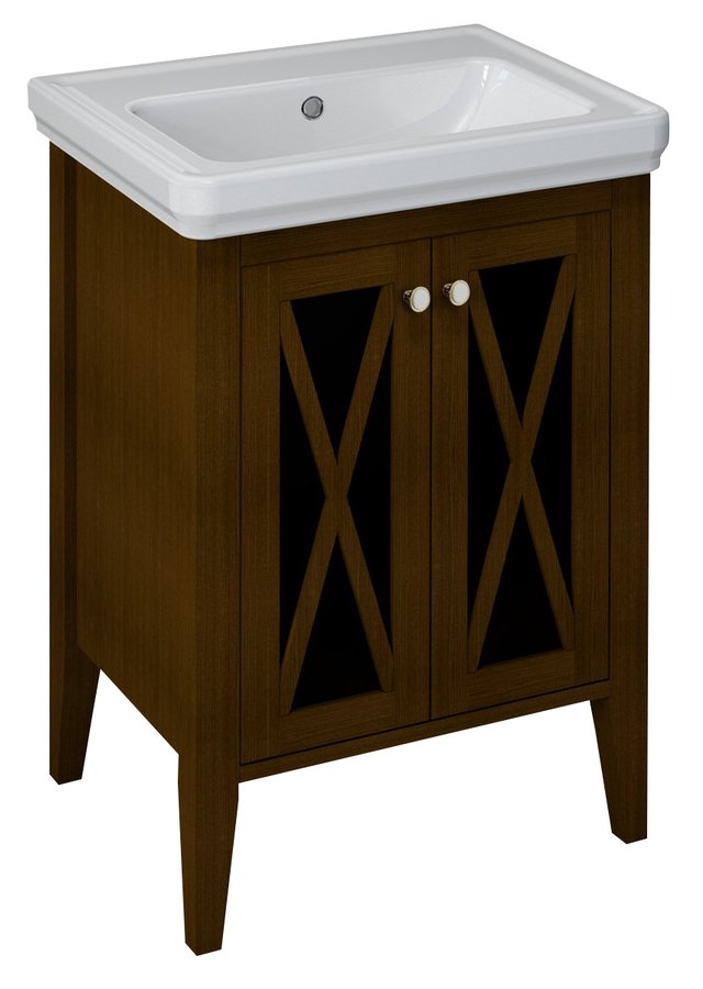 CR360 (58715) CROSS umyvadlová skříňka 55x81x43cm, buk CR360