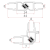 Set magnetických těsnění 45°pro sklo 8/8mm, 2000mm (2ks) NDTL04