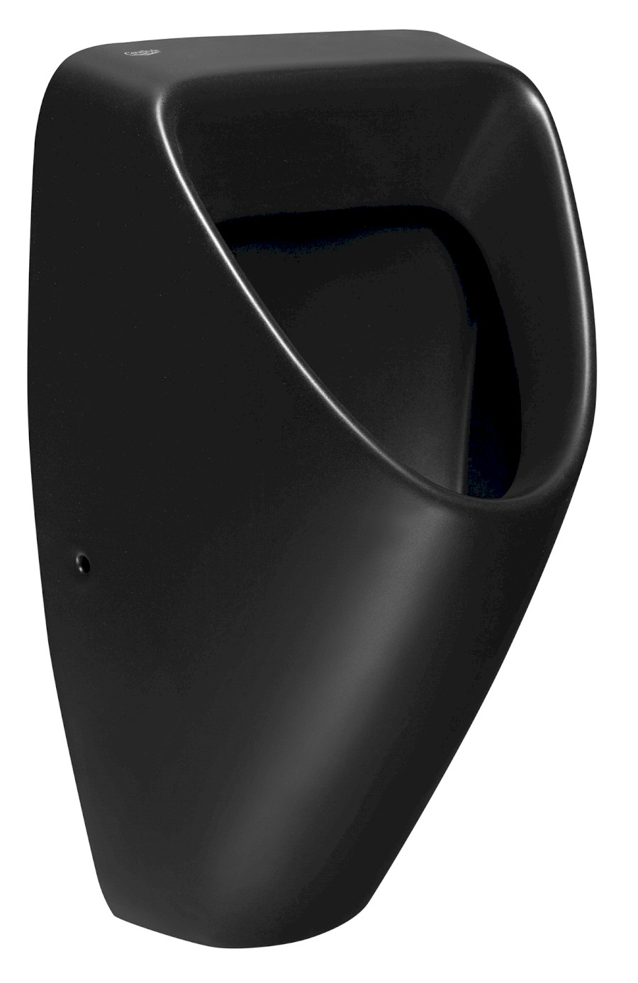 SCHWARN BLACK keramický urinál, zadní přívod, zadní odpad, černá mat 201.701.6