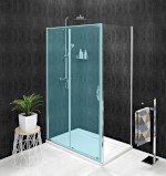 SIGMA SIMPLY boční stěna 800 mm, čiré sklo GS3180