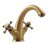 ANTEA stojánková umyvadlová baterie vysoká s výpustí, bronz 3276