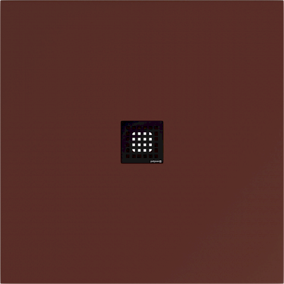 FLEXIA vanička z litého mramoru s možností úpravy rozměru, 100x100cm, hnědá mat 71552.71