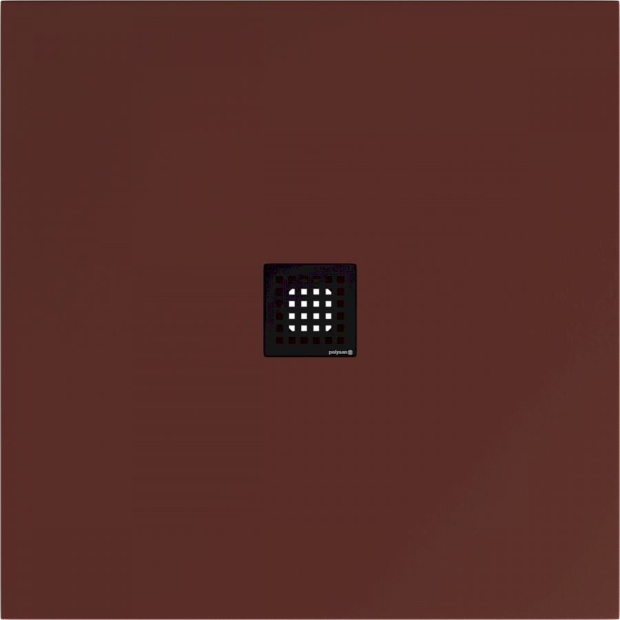 71552.71 (57480) FLEXIA vanička z litého mramoru s možností úpravy rozměru, 100x100cm, hnědá mat 71552.71