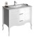 SALMA umyvadlová skříňka 75x85x45cm, bílá SA075-3030
