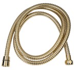POWERFLEX kovová sprchová hadice, 150cm, zlato FLEX150G