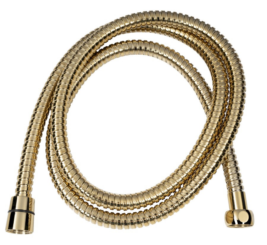 FLEX150G (58167) POWERFLEX kovová sprchová hadice, 150cm, zlato FLEX150G