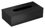 230814 (60451) Zásobník na papírové kapesníky závěsný, 250x75x130 mm, černá mat 230814