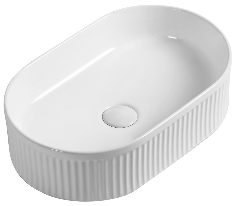 AR486 (53640) PICOBELLO keramické umyvadlo na desku 49x31cm, bílá AR486