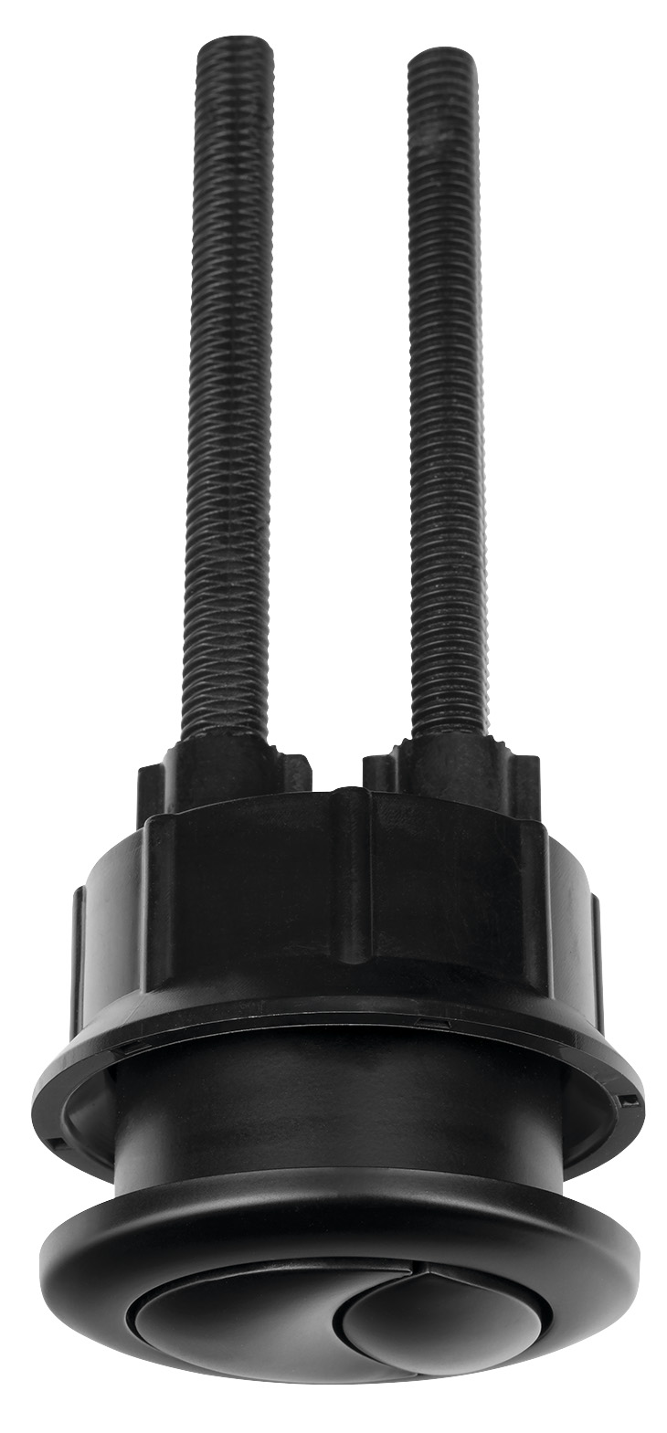 NDPC1012RB-2 (61517) Tlačítko DUAL 49mm, černá mat NDPC1012RB-2