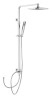 Sprchový sloup k napojení na baterii, hlavová, ruční sprcha, chrom 1202-29