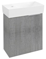 LATUS IX umyvadlová skříňka 44x50x22cm, dub stříbrný LT090-1111