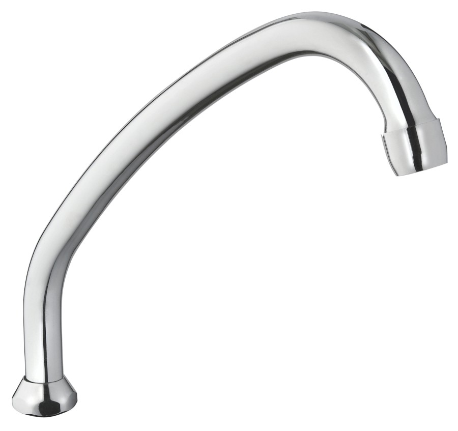 Universální výtokové ramínko k baterii, 195mm, typ-J, chrom 15J150