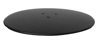 Kryt sifonu, 120mm, ABS/nerez, černá mat 1716B-91