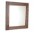 BRAND zrcadlo v dřevěném rámu 80x80cm, mořený smrk BA051S