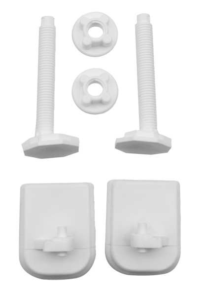 Uchycení šroub s matkou, 2ks, plast 3352